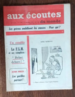 Aux écoutes Du Monde N°1950_ 1er Décembre 1961_Action Directe : Les Gorilles Partout_ - Desde 1950