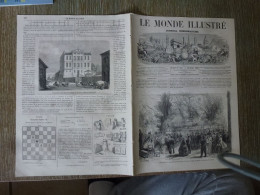 Le Monde Illustré Octobre 1865 Nogent Sur Marne Pélerinage D'Ars - Revues Anciennes - Avant 1900