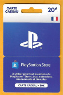 Carte Cadeau PLAYSTATION Store 20€ - - Gift Cards