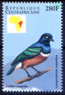 Colibri Superbe, Birds, Central Africa 1999 MNH - Cuco, Cuclillos