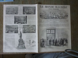 Le Monde Illustré Novembre 1865 Le Creusot Schneider Funérailles Palmerston - Revues Anciennes - Avant 1900