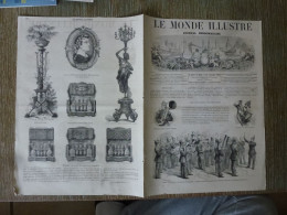 Le Monde Illustré Novembre 1865 34  è Régiment D'Infanterie Hyères Annonay Pélerinage De La Mecque - Revues Anciennes - Avant 1900