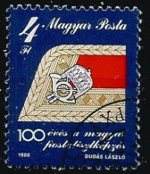 Hungary 1988 Postal Agents Centenary Y.T. 3183 (0) - Usati