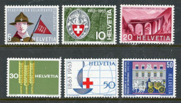 -Switzerland MH 1963 - Neufs