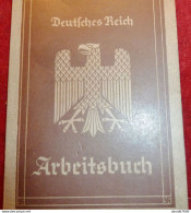 Arbeitsbuch Livret Soldat Allemand 1939/1945 German WW2 Équipement Soldat - 1939-45