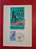 FDC 1967 MAXI   STRASBOURG CONFEDERATION EUROPEENNE DES ANCIENS COMBATTANTS - Non Classificati