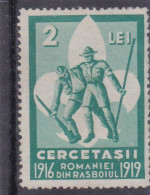 SCOUT  1919,MNH ROMANIA - Ongebruikt