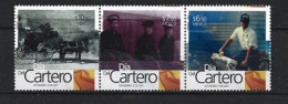 Mexico. Jour Du Facteur 2007.   3 Timbres Neufs ** Se-tenant  (Dia Del Cartero) - Mexico