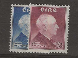 1956 MNH Ireland Mi 128-29 Postfris** - Neufs