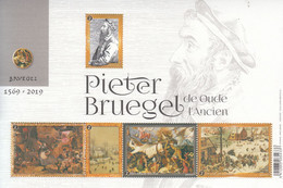 2019 Belgium Pieter Bruegel Art Painting  Miniature Sheet Of 5 MNH @ BELOW FACE VALUE - Nuevos