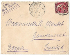 (C04) - COVER WITH 4M. STAMP PORT SAID / * => TANTAH 1909 - 1866-1914 Khedivate Of Egypt
