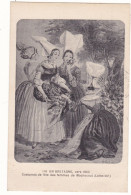 Machecoul Vers 1850 - Costumes De Fête Des Femmes  # 3-19/25 - Machecoul