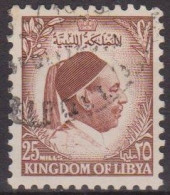 1952 - Royaume Indépendant - LIBYE - Roi Idriss 1° El Senoussi - N° 133 - Libia