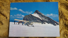 CPSM AVION GLACIER DES DIABLERETS ET OLDENHORN BECCA D AUDON 3126 M ED PERROCHET SUISSE 1965 - 1946-....: Era Moderna