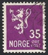 Norwegen, 1940, Mi.-Nr. 227, Gestempelt - Gebruikt