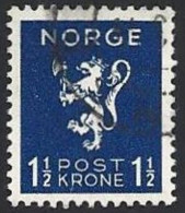 Norwegen, 1940, Mi.-Nr. 208, Gestempelt - Gebraucht