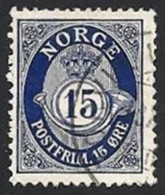 Norwegen, 1920, Mi.-Nr. 99, Gestempelt - Used Stamps