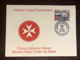 DOMINICAN FDC COVER 2005 YEAR PEDIATRIC HOSPITAL HEALTH MEDICINE STAMPS - Dominicaanse Republiek
