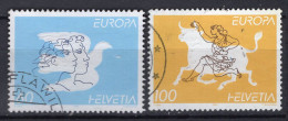 T2573 - SUISSE SWITZERLAND Yv N°1480/81 - Used Stamps