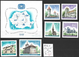 ROUMANIE BF 64 + 2310 à 15 ** Côte 17 € - Unused Stamps