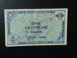 RÉPUBLIQUE FÉDÉRALE ALLEMANDE : 1 DEUTSCHE MARK  1948   CA 232 / P 2a   TTB+ * - Other & Unclassified