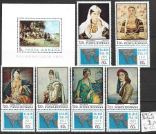 ROUMANIE BF 85 + 2608 à 13 ** Côte 16.50 € - Unused Stamps