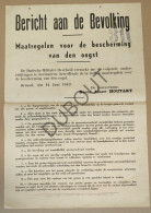 WOII - Affiche - 1942 Maatregelingen Bescherming Van De Oogst (P410) - Posters