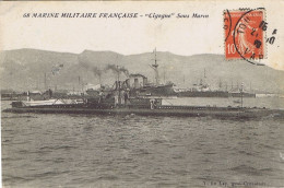 Marine Militaire Française - "Cigogne" - Sous-Marin - Submarinos