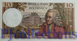 FRANCIA - FRANCE 10 FRANCS 1970 PICK 147c AU/UNC W/PINHOLES - 10 F 1972-1978 ''Berlioz''