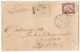 (C04) - REGISTRED COVER WITH 2P. STAMP CAIRO / R => GREECE 1909 - 1866-1914 Khédivat D'Égypte