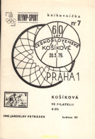 60 LET Ceskoslovenske Kosílkove 20.5.79 (catalogo Baloncesto - Motivkataloge