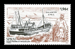 St. Pierre And Miquelon 2024 Mih. 1411 Ship Galantry. Fishes. Birds. Lighthouse MNH ** - Neufs