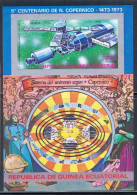 Equatorial Guinea 1974 Mi# Block 94 Used - Copernicus, 500th Birth Anniv. / Space - Equatorial Guinea