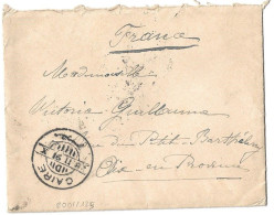 (C04) - COVER WITH 1P. STAMP CAIRE / D => FRANCE 1891 - 1866-1914 Khedivaat Egypte