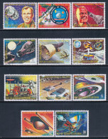 Equatorial Guinea 1975 Mi# 587-597, Block 172-173 Used - Apollo-Soyuz Space Project - Afrika