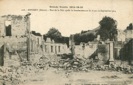 CPA - REVIGNY - (G.G. 1914) - BOMBARDEMENTS - RUE DE LA PAIX - Revigny Sur Ornain