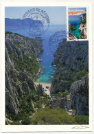 FRANCE - Carte Maximum - 0,50e Les Calanques De Cassis - 18/09/2004 - 13 CASSIS (Calanque D'En-Vau) - 2000-2009