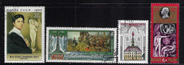 RUSSIA  1980  SCOTT 4858-4860,4862  USED - Usados