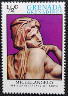 Grenadines 1975 The 500th Anniversary Of The Birth Of Michelangelo, 1475-1564   Stampworld N° 71 - St.Vincent Und Die Grenadinen