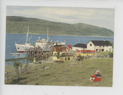 Norvège Norge - Russenes, Fergeforbindelse Til Honningsväg (ferry) Norway (cp Vierge) - Norvège