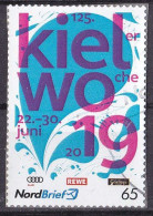 BRD Privatpost Nord Brief (65) Kieler Woche O/used (A4-31) - Private & Local Mails