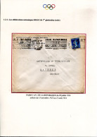 Jeux Olympiques PARIS 1924 - Oblitération Mécanique KRAG De 1ère Génération - PARIS AV. DE LA REPUBLIQUE - Ete 1924: Paris