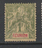 REUNION  TYPE GROUPE N° 44 OBL TTB - Used Stamps