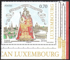 LUXEMBOURG 2016 - 1v - MNH - JOINT ISSUE Vatican - Virgin Mary - Emission Commune - Vierge Marie - Emissione Congiunta - Gemeinschaftsausgaben