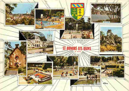 58 - Saint Honoré Les Bains - Multivues - Blasons - Flamme Postale - CPM - Voir Scans Recto-Verso - Saint-Honoré-les-Bains