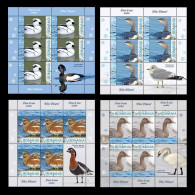 Romania 2024 Mih. 8288/91 Fauna. Birds. Winter Waterfowl (4 M/S) MNH ** - Nuevos