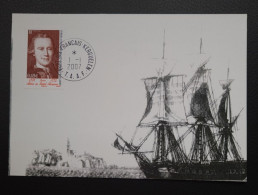 TAAF, T Numéro 454 Oblitéré De Kerguelen Le 1/1/2007 Sur Carte. - Storia Postale