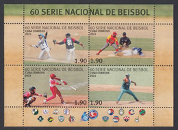 CUBA 2021.60 SERIE NACIONAL DE BEISBOL. BASEBALL. - Ongebruikt