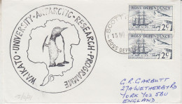 Ross Dependency 1971 Ca Waikato University Ca Scott Base 7 FE 1971 (SO215) - Storia Postale