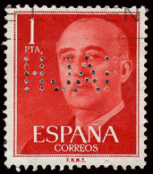 Málaga - Edi O 1153 - Perforado "HJAF" - Used Stamps